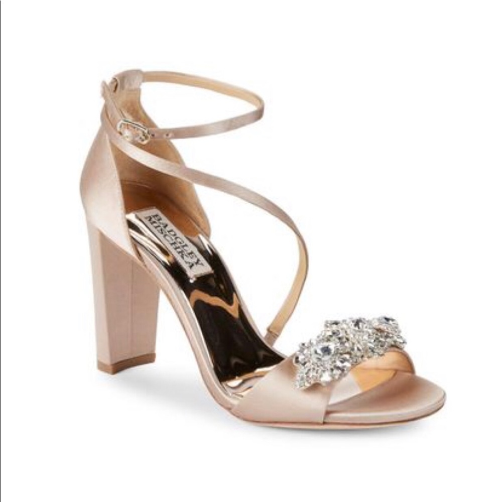 Badgley Mischka vanda sandal sz 6.5